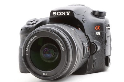Sony α65 SLT-A65V + DT 18-55mm ｜D146 Amazon.com : Sony SLT-A65V 24.3 MP Translucent Mirror Digital SLR