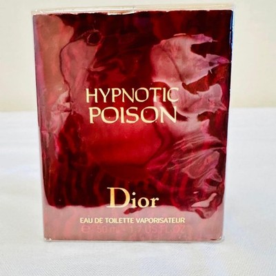 Vintage Christian Dior HYPNOTIC Poison Eau de Toilette 50mL perfume SEALED BOX