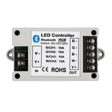 Portable RGB LED Bluetooth Controller, Phone APP Control RGBW LED Strip Light