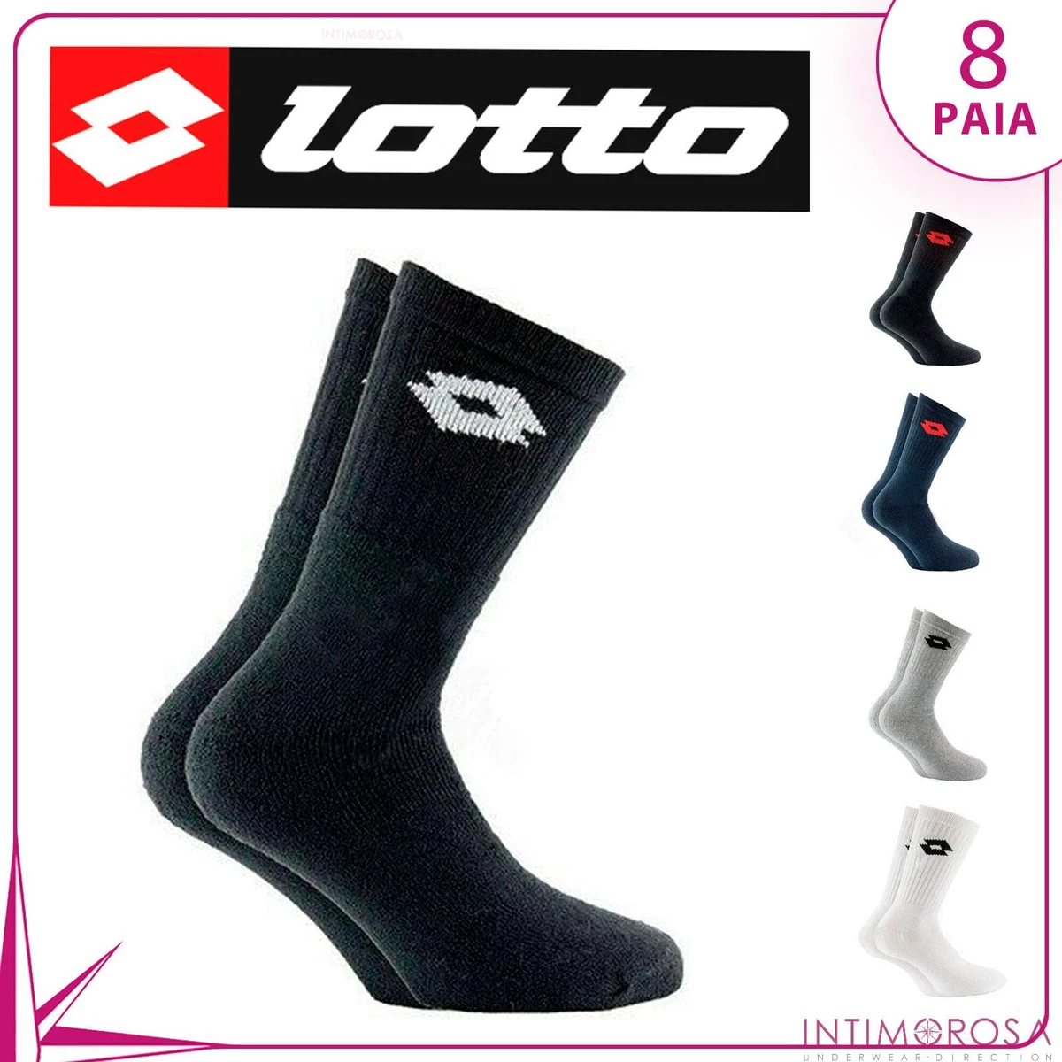 Action : Lot De 3 Paires De Chaussettes Lotto à 1,98