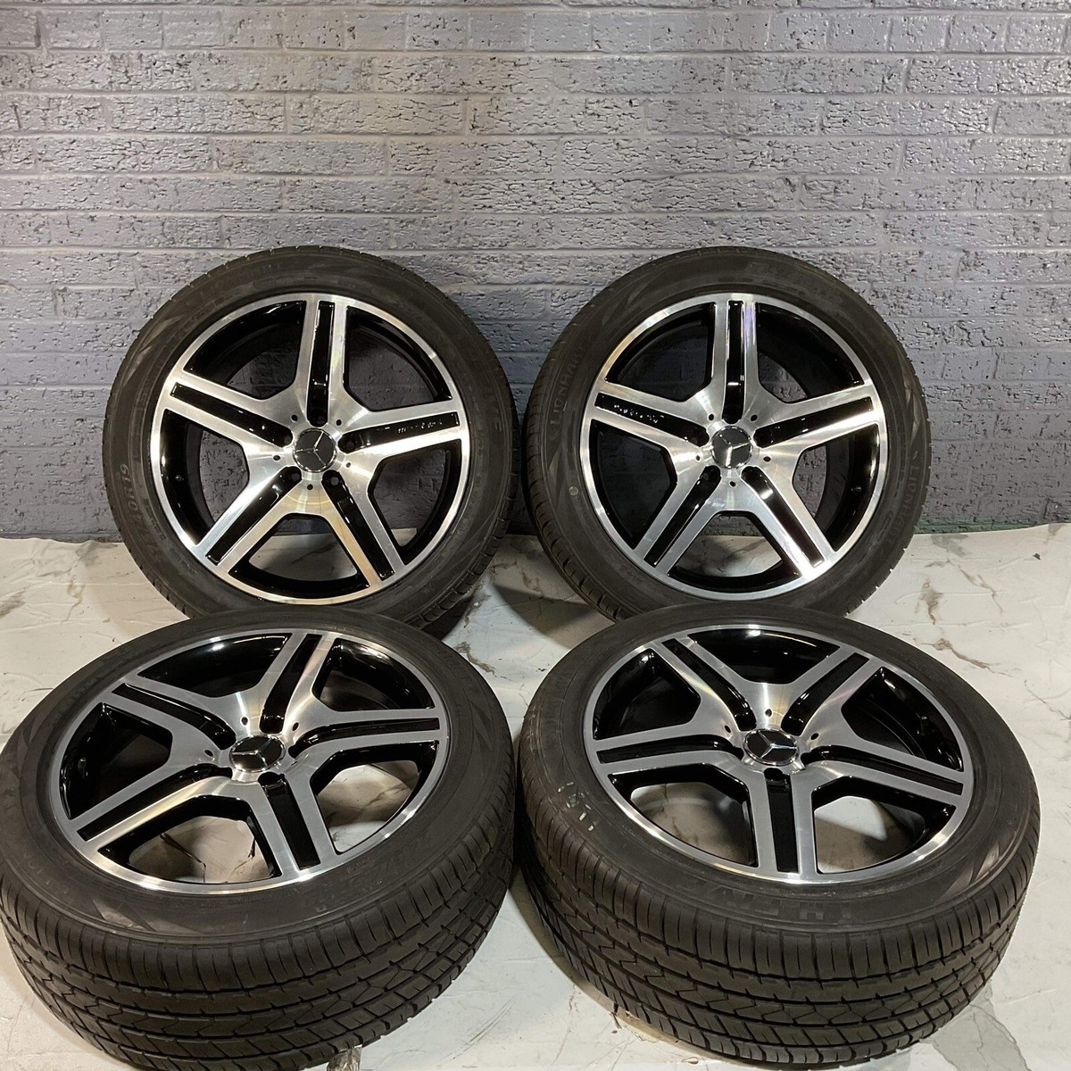 19” Oem 4 rims Alloy MERCEDES Series S A2214012602 A2214012702