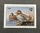 WTDstamps - 1998 SOUTH DAKOTA - State Duck Stamp - Lot1 - Mint OG NH