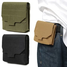 Tactical Molle EDC Pouch Small Utility Bag Accessories Battery Cigar Case Holder