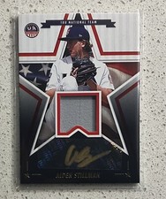 2025 Panini Stars & Stripes Aidan Stillman RC Patch Auto Gold Ink Team USA