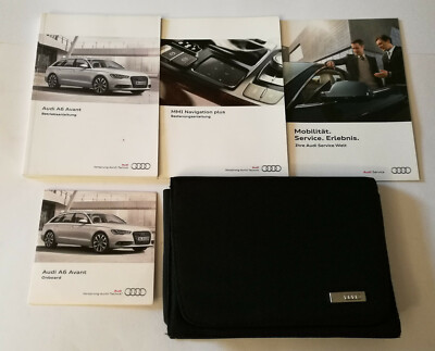 AUDI A6 S6 AVANT Betriebsanleitung  2011 Bedienungsanleitung MMI plus Mappe  