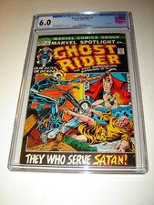 Marvel Spotlight #7 CGC 6.0 OW/W Pages -  3rd appearance of Ghost Rider