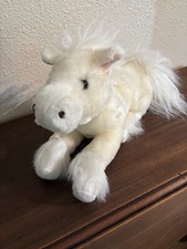 Stuffed Animal Dan Dee Collectors Choice Plush Cream Horse 12" Sitting free ship