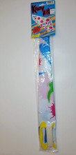 NOS Vintage RETRO Colors Design KRAZY KITE 25  X 46  250  Cord JA-RU N Old Stock