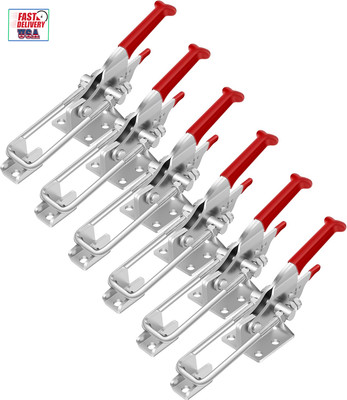 6 Pack Toggle Latch Clamp, Heavy Duty Latches, 2000Lbs Holding Capacity Adjustab