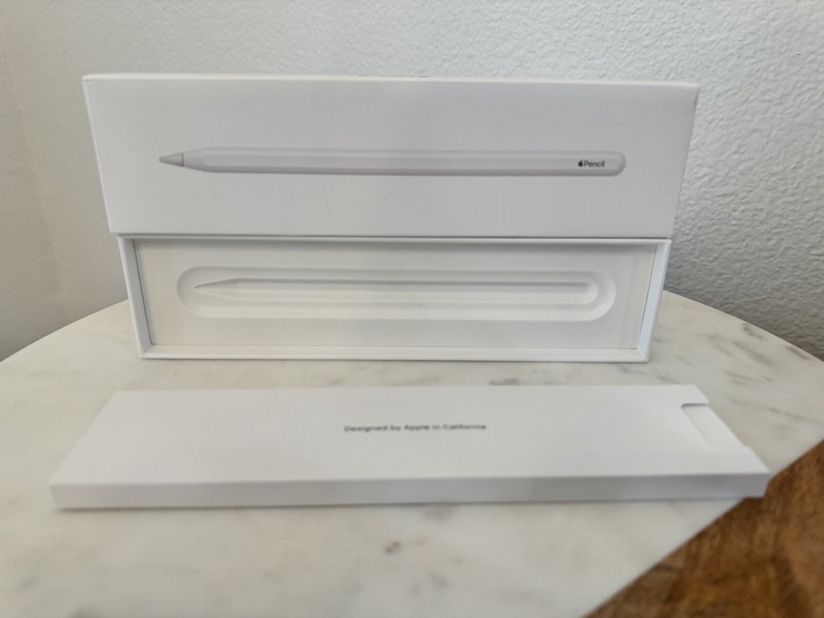 Apple Pencil (2nd Generation) for iPad Pro White Box, Inserts