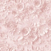 Muriva My Kingdom Origami Blumen Tapete M44603 Pink Floral Texturiert BläTter
