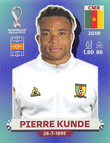 COLECCIÓN DE PEGATINAS PANINI QATAR 2022 COPA MUNDIAL DE LA FIFA - GRUPO F GRUPO G GRUPO H - Imagen 153 de 241