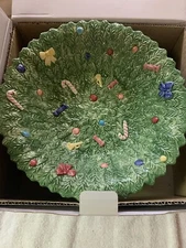 Spode Christmas Tree Tidbit Dish with Package Base Small NEW