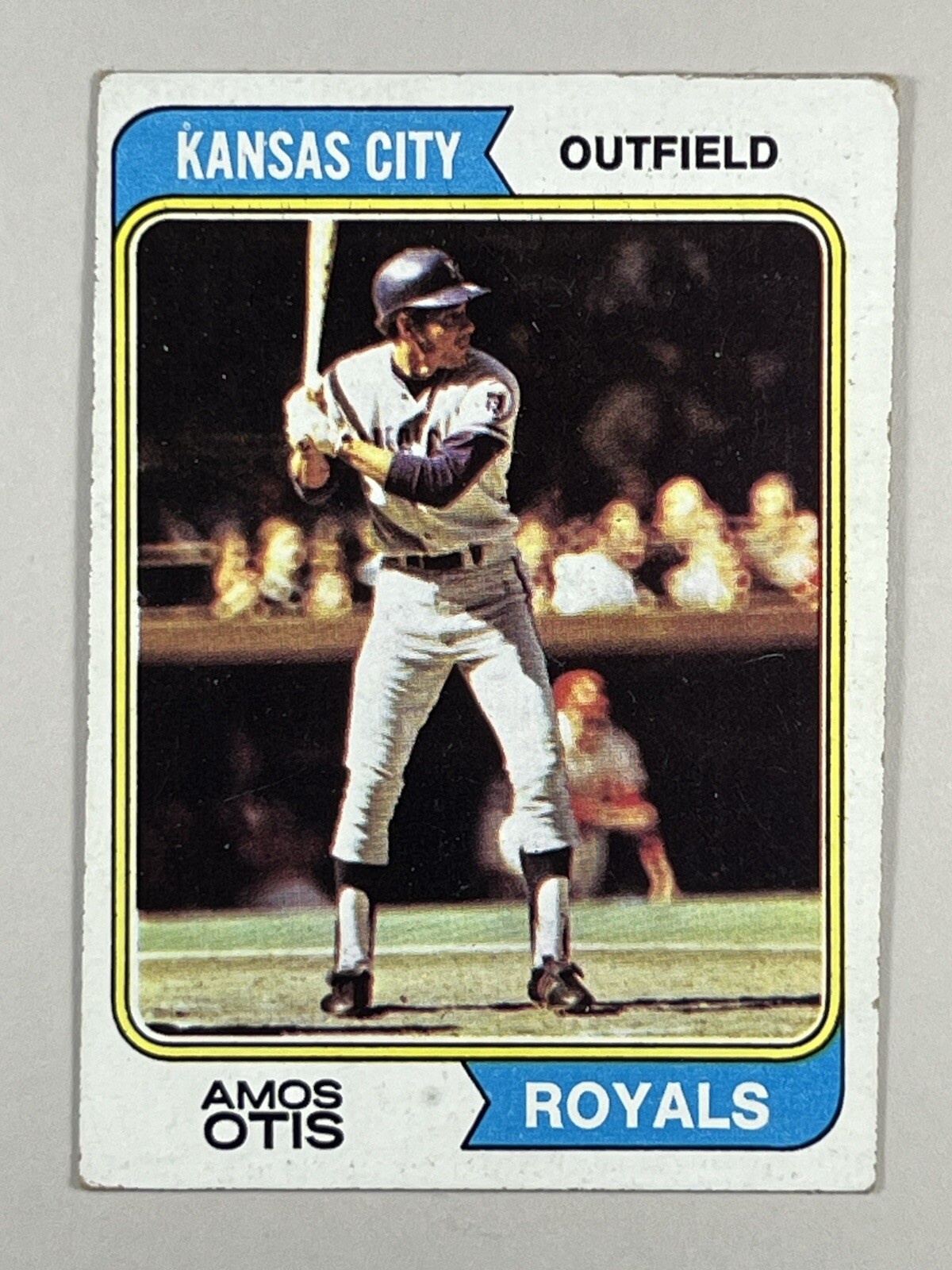 1974 Topps #65 Amos Otis Kansas City Royals