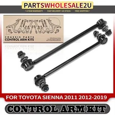 2Pcs Front Sway Bar End Link Pair Kit for Toyota Sienna 2011-2019 48820-08030