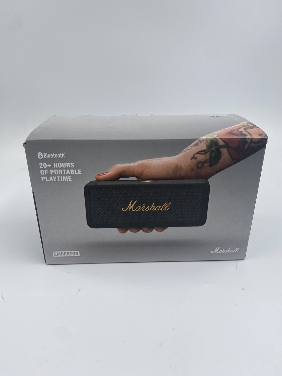 Marshall - Emberton Portable Bluetooth Speaker - Black