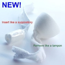 Coloplast Peristeen Foam Rectal Plug Fecal Incontinence Tampon 1pc Sample Small