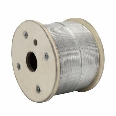 304 Stainless Steel Cable Strand , 1/4'', 1x19, 250 ft  Reel