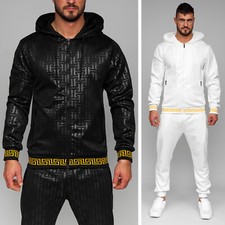 Trainingsanzug Jogginganzug Sweatshirt Sporthose Sport Print Herren BOLF Motiv 