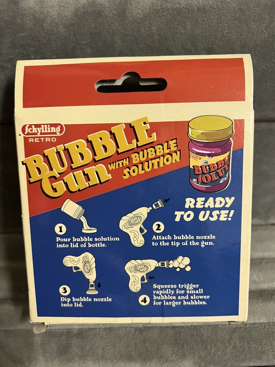 Retro Bubble Gun - Schylling