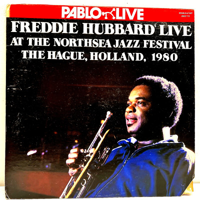 Freddie Hubbard Live At The Northsea Jazz Fest 1981 Vinyl Pablo Records 1st Prs