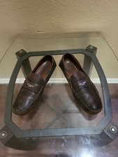 Prada Mens Brown Leather Shoes.Size8,Cond.is V.Gd.