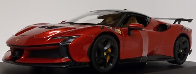 Bburago 1/18 Scale - Ferrari SF90 XX Stradale (2024) Metallic Red