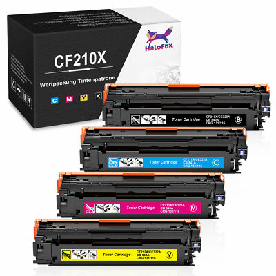 4x CF210x CF211A-CF213A Toner Cartridge For HP 131X Color Laserjet M276nw M251nw