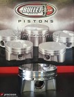 CP PISTONS BLS1002-007 BULLET FORGED PISTONS DISH TOP GM LS1 INC RINGS BORE 3.90