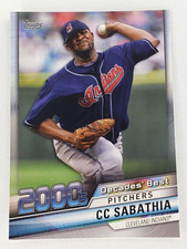 2020 Topps Baseball Decades Best 2000s C.C. Sabathia Cleveland Indians