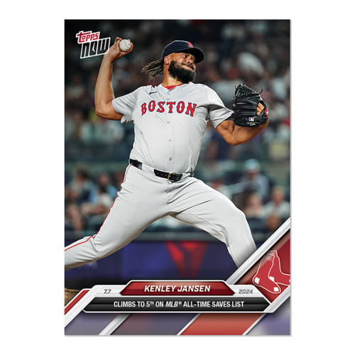 2024 Topps Now 398 Kenley Jansen