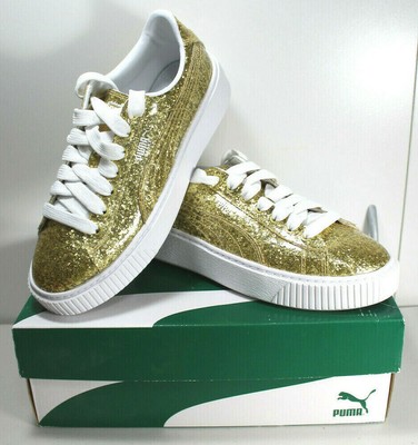 puma glitter platform