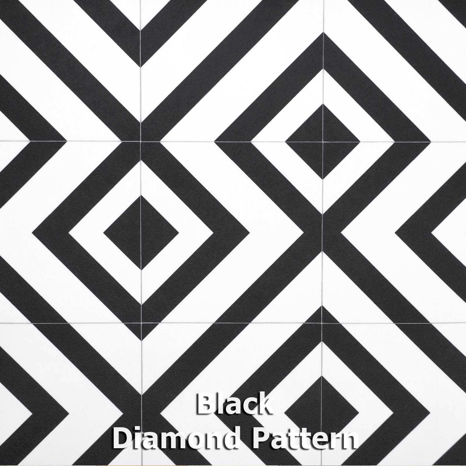 Geometric Tile Effect Vinyl Flooring Patterned Lino £8.99m² Bathroom