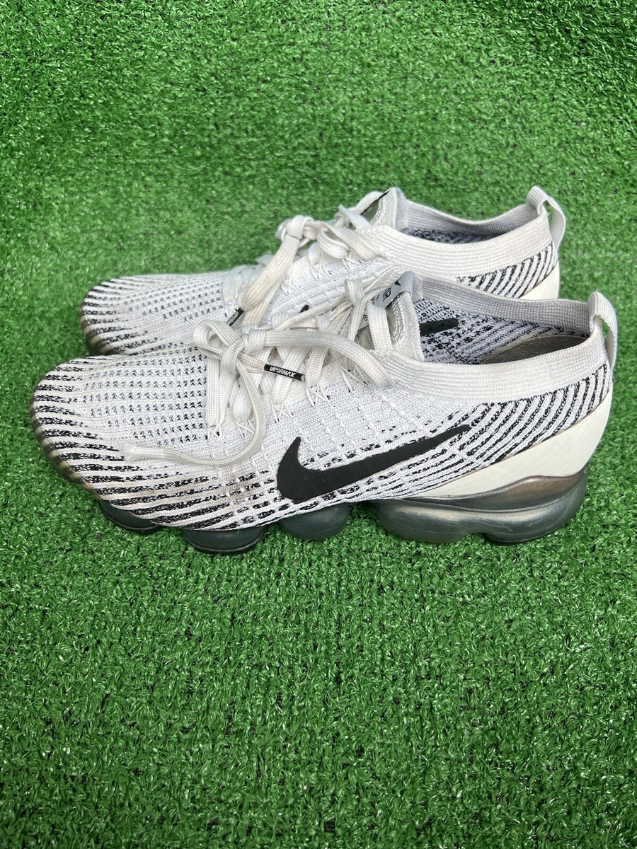 Nike Air Vapormax Flyknit 3 Zebra Black White Mens Size 9 Nike Air Vapormax Flyknit 3 Zebra Black White Mens Size 9