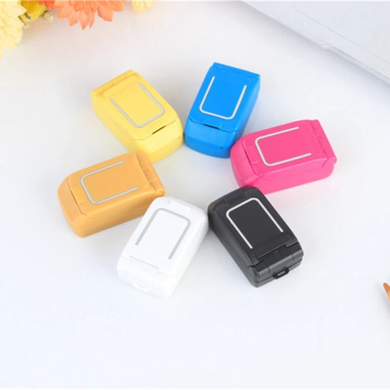 Mini Flip Mobile Phone 0.66in Wireless Bluetooth Dial Magic Voice Handsfree Kids - Image 2 of 4