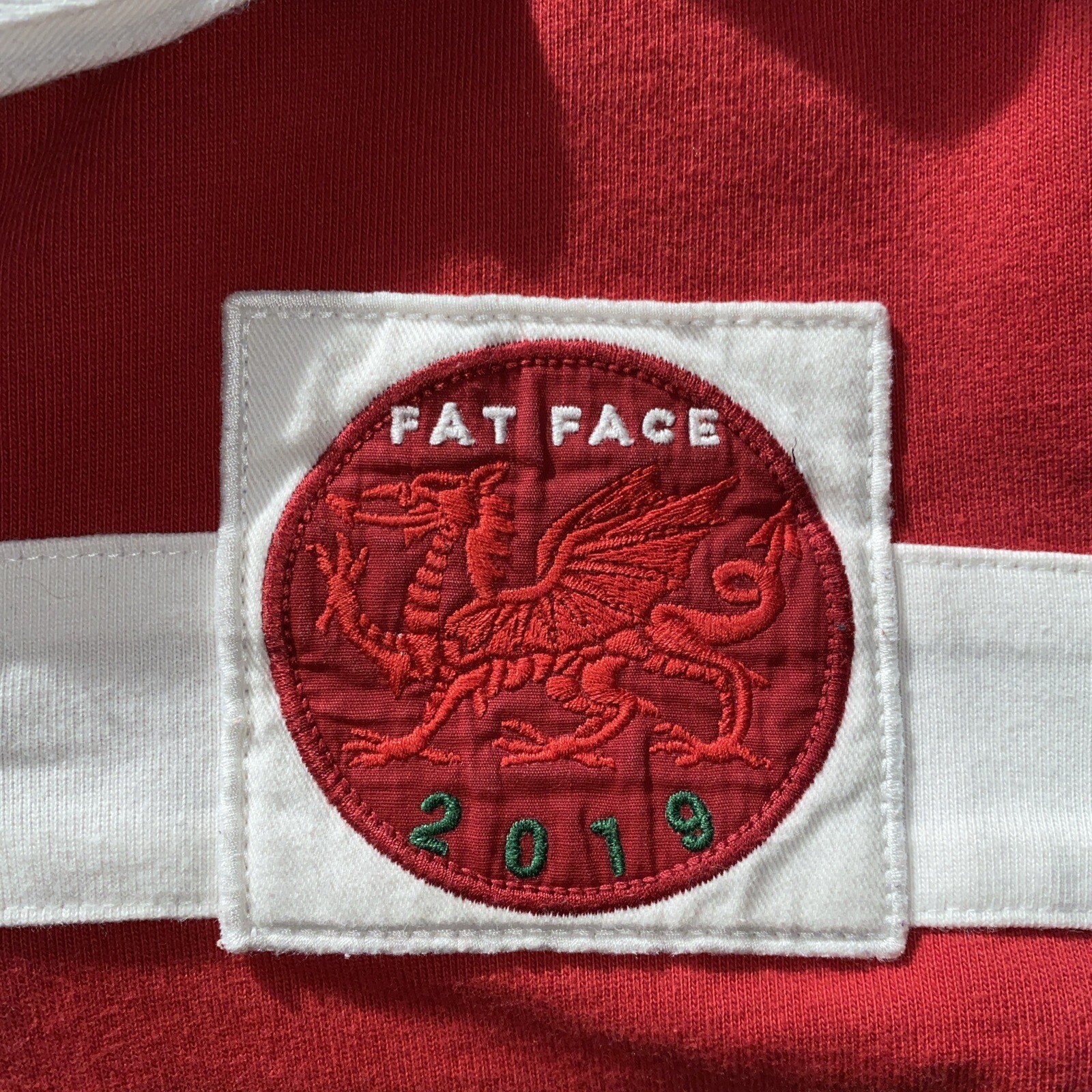 FATFACE Wales Cymru 6 Six Nations Rugby Mens UK Size S Small VGC