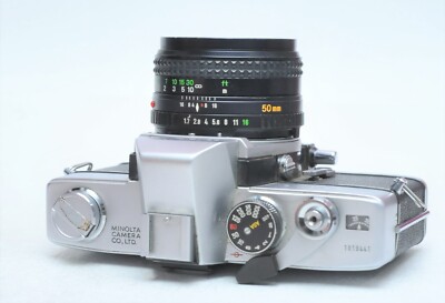 Minolta SRT 101 Film SLR Camera with Minolta 50mm f/1.7 Lens Kit