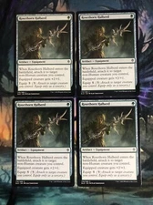 Rosethorn Halberd X 4 Common Throne of Eldraine Magic the Gathering MTG