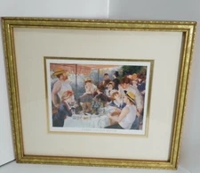 Luncheon Of The Boating Party by Auguste Renoir Le dejeuner des framed 