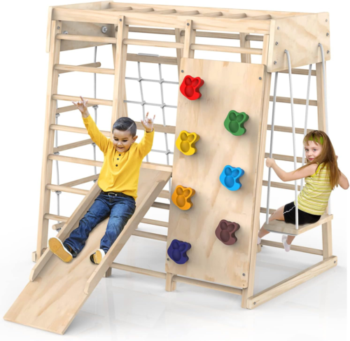 Indoor Jungle Gym, Toddler Climbing Toys Indoor, Indoor Playground Climbing Toys