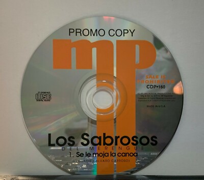Los Sabrosos Del Merengue - Se le Moja La Canoa (CD, Single, Promo) 1995