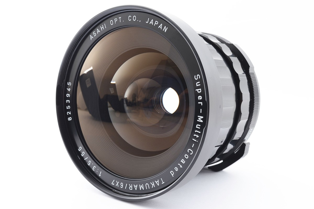 MINT] Pentax SMC Takumar 55mm f/3.5 Lens For 6x7 67 W/Cap