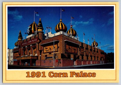 Postcard  South Dakota 1991 Corn Palace Mitchell S.D.     B 16