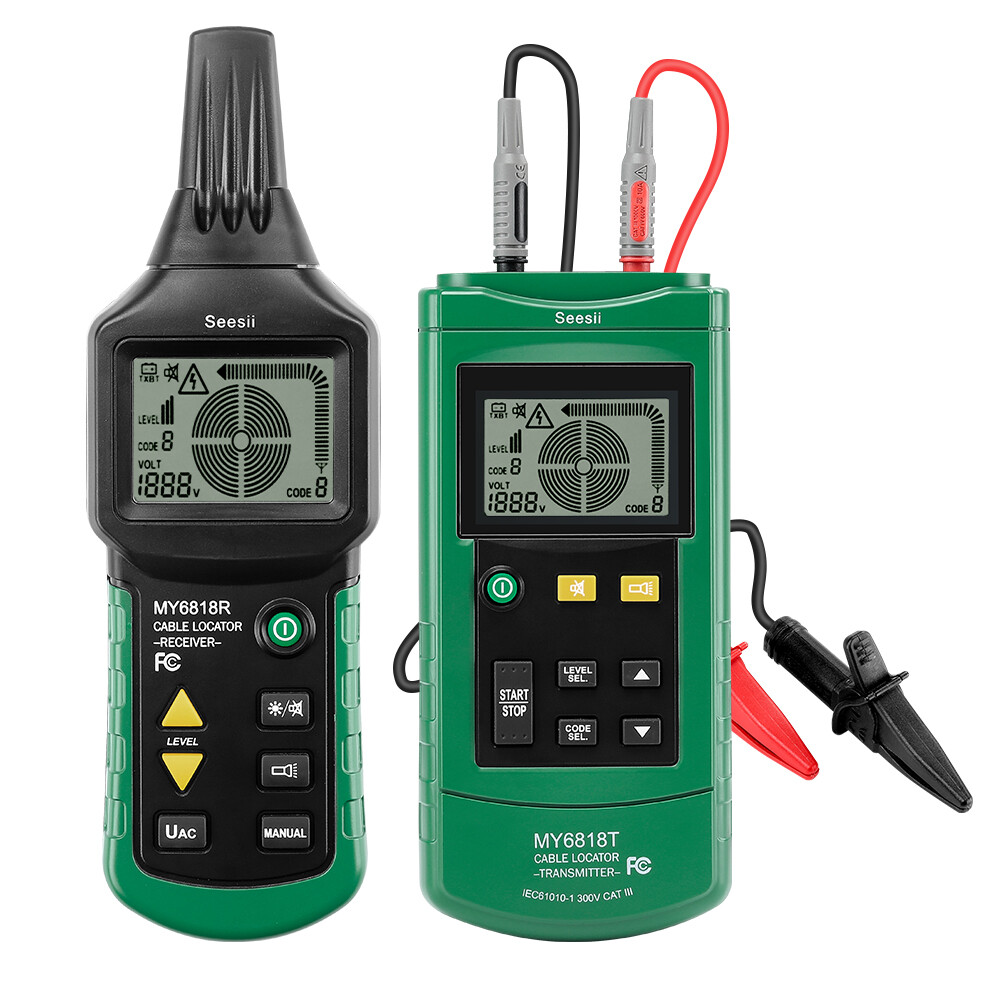 SeeSii Underground Wire Locator Pro Cable Tester Detector Pipelines Tracker eBay