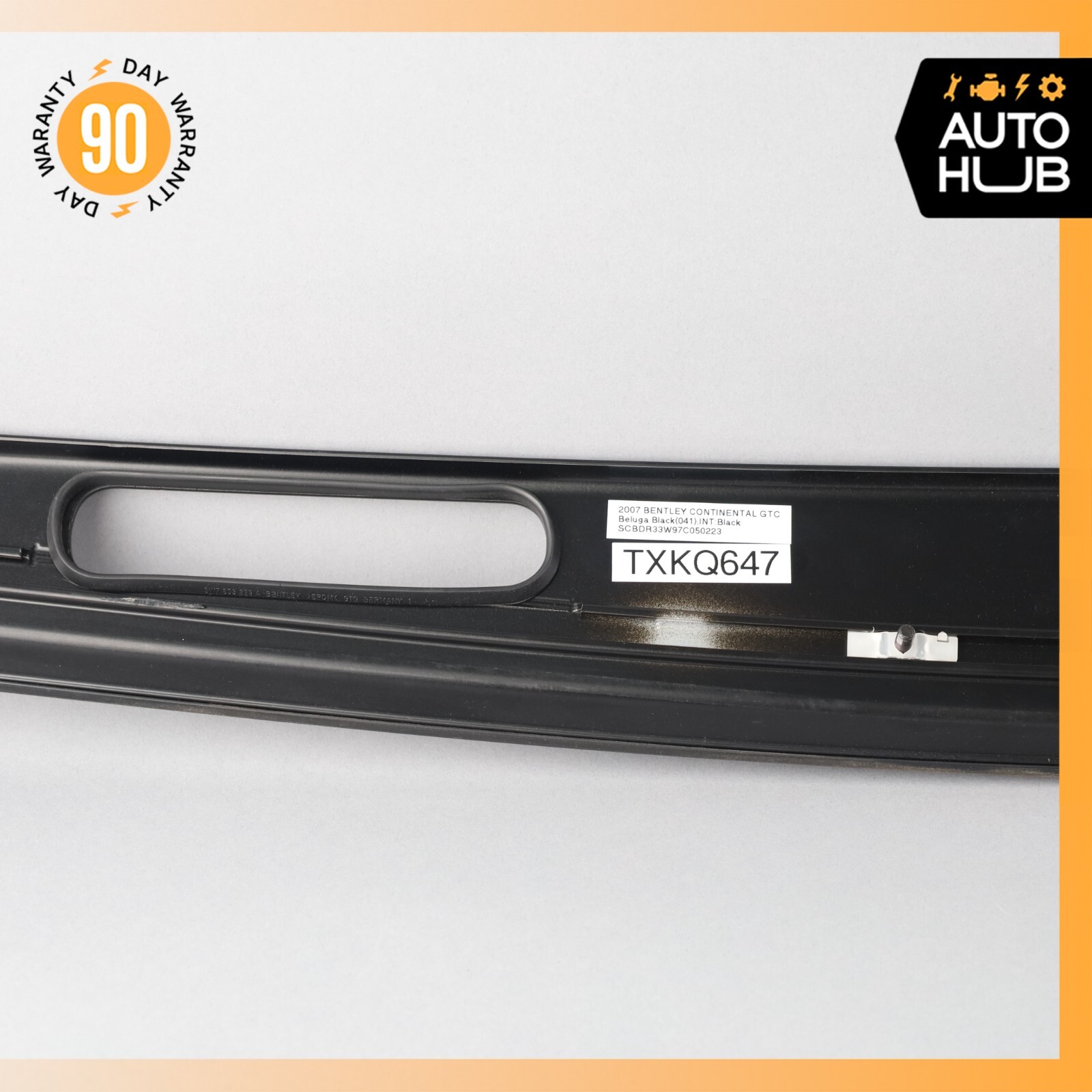 Bentley Continental GTC Front Upper Windshield Cowl Trim Cover Panel OEM 62k