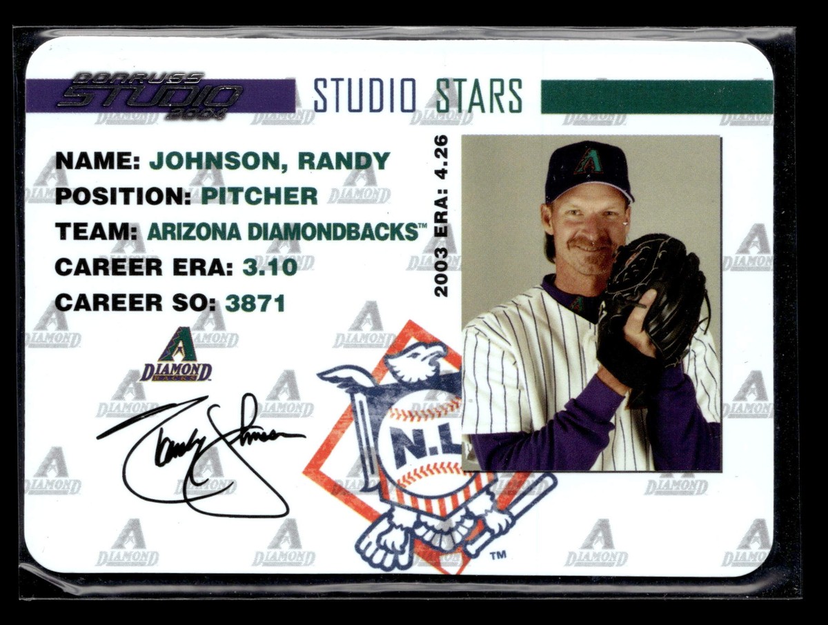 Randy Johnson 直筆サイン ジャージ カード 【公式通販】