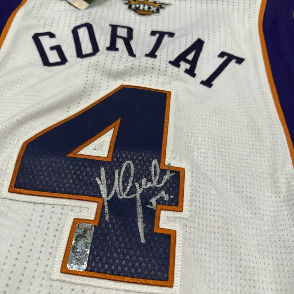 Camiseta deportiva de baloncesto Adidas NBA Phoenix Suns Marcin Gortat auténtica nueva con etiquetas Foto 3 de 4