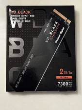 WD Black SN850X 2TB Internal M.2 2280 NVME PCI Express WDS200T2XHE SSD