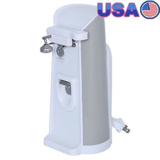 Electric Can Opener W/ Knife Sharpener  Bottle Opener Auto Shut Off 3 in 1 New