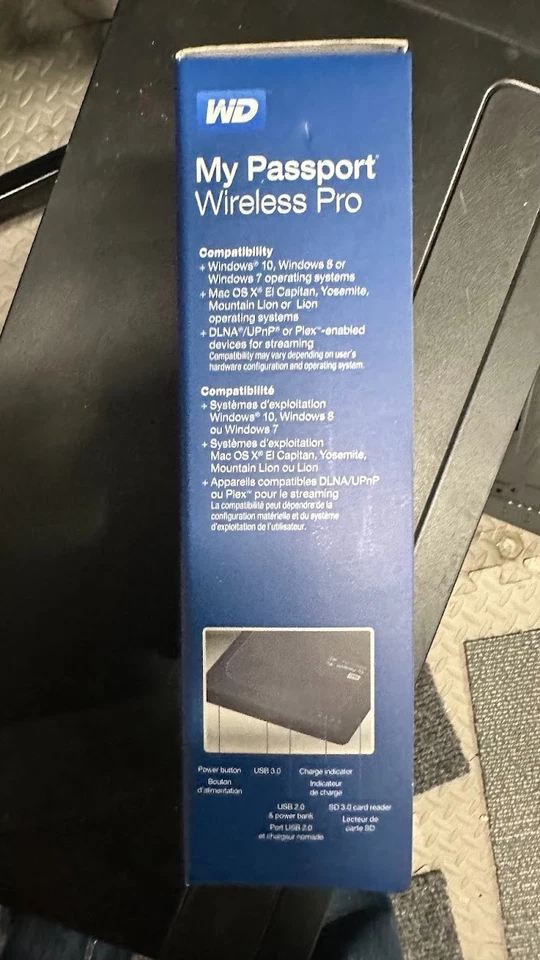 Western Digital My Passport Wireless Pro 2TB Portable External HDD - Image 4 of 4